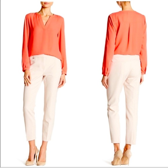 Adrianna Pappell Blush Bi Stretch Kate Fit Pants size 14 - Picture 8 of 8